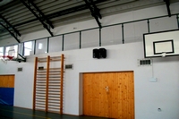 Nagłośnienie sali gimnastycznej w Tłuchowie